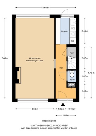 Van Limburg Stirumplantsoen 14, 3317 GP Dordrecht - Van Limburg Stirumplantsoen 14_Begane grond.jpg
