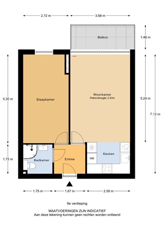 Pontonniersweg 75, 3353 SC Papendrecht - Pontonniersweg 75_6e verdieping.jpg