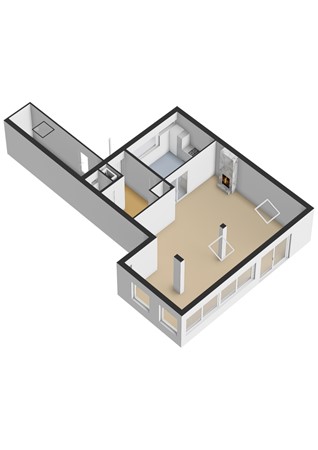 Phoenixring 15, 3328 HR Dordrecht - Phoenixring 15 _Begane grond_3D.jpg
