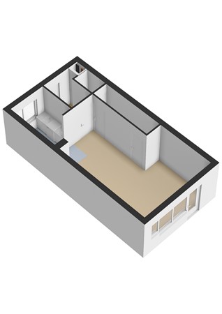 Kinkelenburg 207, 3328 AL Dordrecht - Kinkelenburg 207_Begane grond_3D.jpg