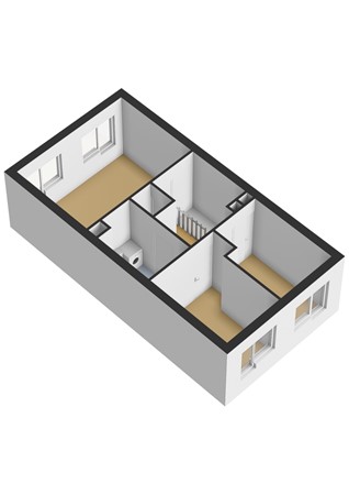 Kinkelenburg 207, 3328 AL Dordrecht - Kinkelenburg 207_1e verdieping_3D.jpg
