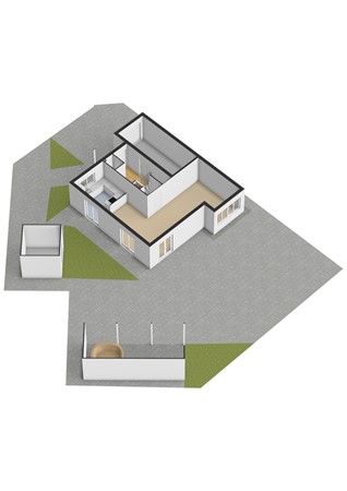 Visserstuin 179, 3319 LN Dordrecht - Visserstuin 179_parceel_3d.jpg