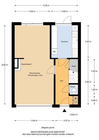 Groenekruislaan 28, 3319 RJ Dordrecht - Groenekruislaan 28_Begane grond.jpg