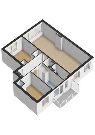 Anna van Saksenstraat 30, 3314 NC Dordrecht - Anna van Saksenstraat 30_3e_3D.jpg