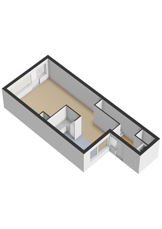 Indus 45, 3328 NC Dordrecht - Indus 45-Begane grond -3D.jpg