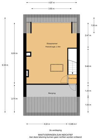 Indus 45, 3328 NC Dordrecht - Indus 45-2e verdieping-2D.jpg