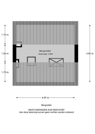 Indus 45, 3328 NC Dordrecht - Indus 45- Bergzolder-2D.jpg