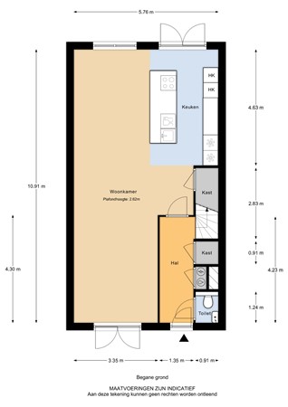 Van Der Steenhovenplein 74, 3317 NM Dordrecht - Van der Steenhovenplein 74_Begane grond.jpg