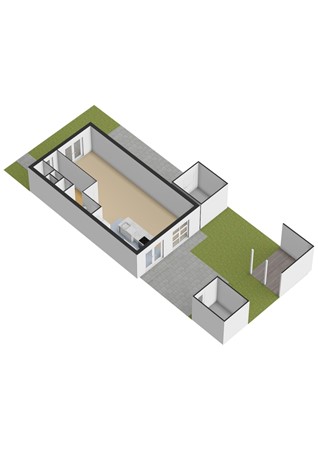 Van Der Steenhovenplein 74, 3317 NM Dordrecht - Van der Steenhovenplein 74_Perceeloverzicht_3D.jpg