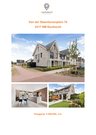 Brochure preview - Brochure, Van der Steenhovenplein 74.pdf