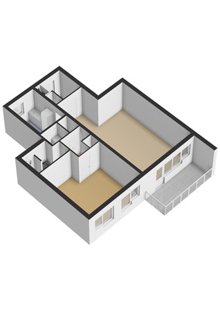 Slangenburg 93, 3328 DR Dordrecht - Slangenburg 93_Appartement_3D.jpg
