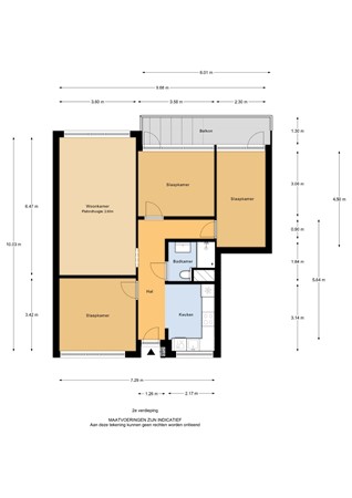 Schipbeekstraat 132, 3313 AS Dordrecht - Schipbeekstraat 132_2e verdieping.jpg