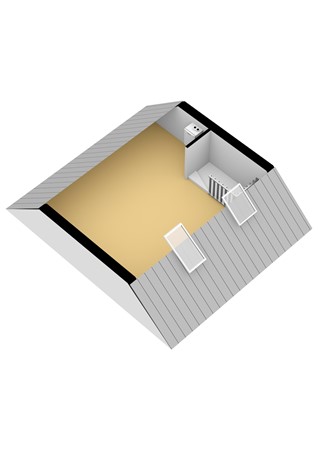 Joke Smit-Erf 67, 3315 VC Dordrecht - Joke Smit-erf 67_2e Verdieping_3D.jpg