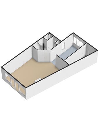 Ridderspoorhof 10, 3355 BG Papendrecht - 3D_Begane_Grond.jpg