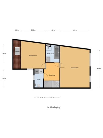 Ridderspoorhof 10, 3355 BG Papendrecht - 1e_Verdieping.jpg