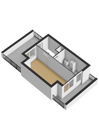 Burgemeester Beelaertspark 247, 3319 AS Dordrecht - Burgemeester Beelaertspark 247_2e verdieping_3D.jpg