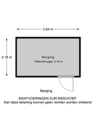 Komatistraat 29, 3312 CB Dordrecht - Komatistraat 29 - Berging - 2D.jpg