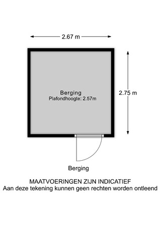 Hugo de Grootplein 35, 3314 EG Dordrecht - Hugo de Grootplein 35 - Berging - 2D.jpg