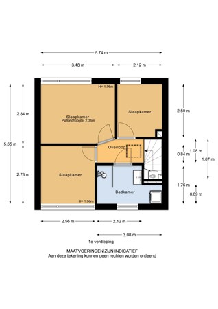 Nijhofflaan 4, 3319 BR Dordrecht - Nijhofflaan 4 - 1e verdieping - 2D.jpg