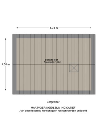 Nijhofflaan 4, 3319 BR Dordrecht - Nijhofflaan 4 - Bergzolder - 2D.jpg