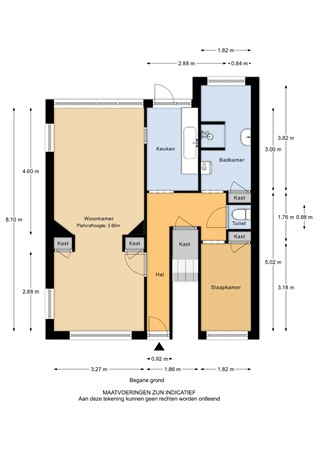 Camphuijzenstraat 42, 3314 ZB Dordrecht - Camphuijzenstraat 42 - Begane grond - 2D.jpg
