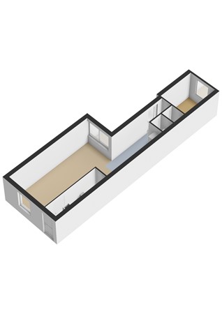 Dubbeldreef 16, 3319 BJ Dordrecht - Dubbeldreef 16 - Begane grond - 3D.jpg