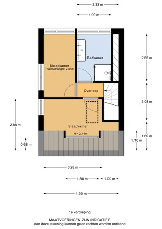 Dubbeldreef 16, 3319 BJ Dordrecht - Dubbeldreef 16 - 1e verdieping - 2D.jpg