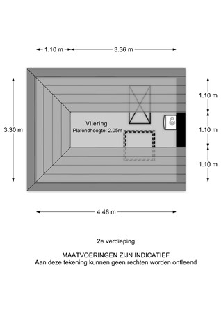 Dubbeldreef 16, 3319 BJ Dordrecht - Dubbeldreef 16 - 2e verdieping - 2D.jpg