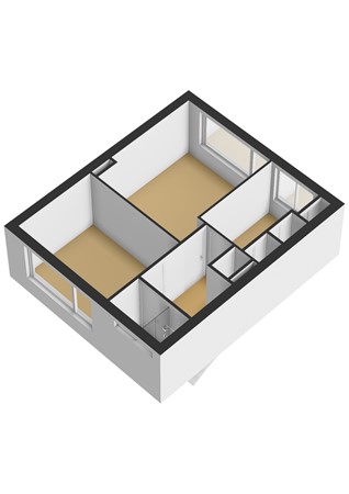 Couperusstraat 28, 3319 RC Dordrecht - Couperusstraat 28 - 1e verdieping - 3D.jpg