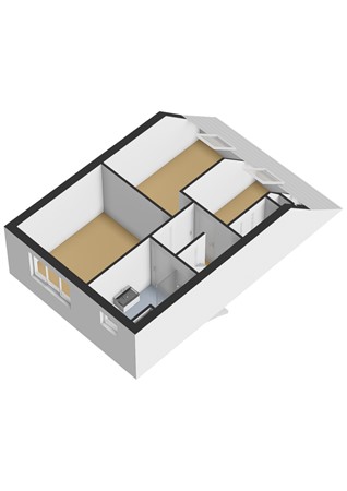 Joke Smit-Erf 122, 3315 VE Dordrecht - Joke Smit-erf 122 - 1e verdieping - 3D.jpg