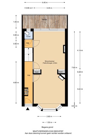 Floresstraat 38, 3312 HH Dordrecht - Floresstraat 38 - Begane grond - 2D.jpg