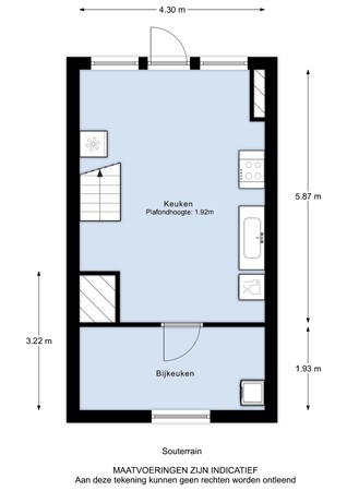 Floresstraat 38, 3312 HH Dordrecht - Floresstraat 38 - Souterrain - 2D.jpg
