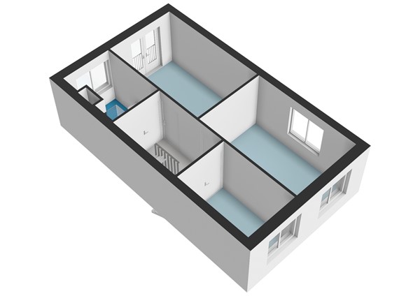 Rosmertastraat 12, 1363 XV Almere - Rosmertastraat 12 - Almere - Eerste verdieping - 3D  _3.jpg