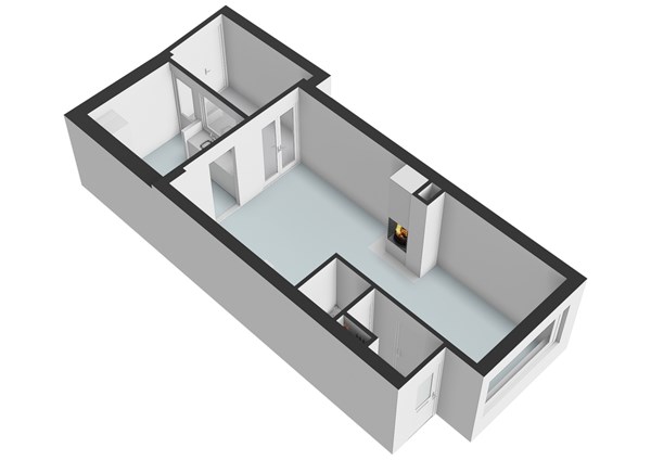 Sint Janslaan 24, 1402 LT Bussum - Sint Janslaan 24 - Bussum - Begane_grond - 3D  _2.jpg