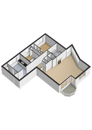 Krooswijkhof 46, 1082 PA Amsterdam - Appartement - 3D.png