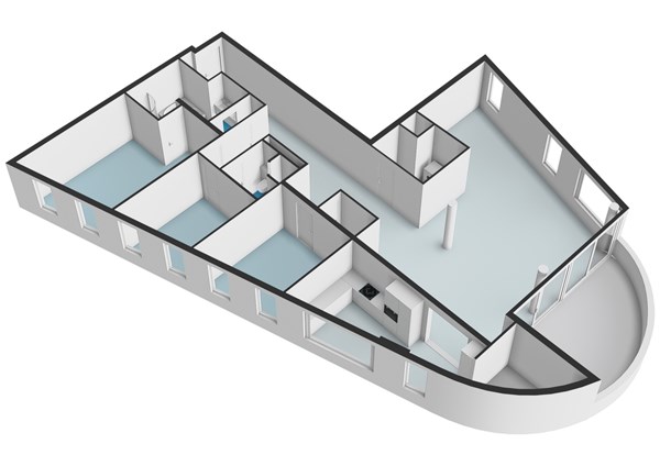 Marinaweg 103, 1361 AH Almere - Marinaweg 103 - Almere - Appartement - 3D  _1.jpg