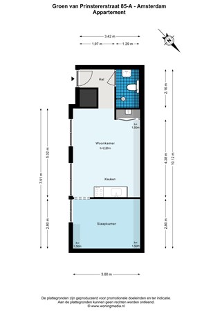 Goedestraat 103T, 3572 RP Utrecht - Goedestraat 103-T - Utrecht - Appartement - 2D.jpg