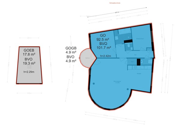 Simon Stevinweg 17K, 1221 AC Hilversum - Simon Stevinweg 17K - Hilversum - NEN plattegrond.jpg