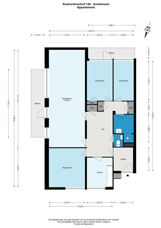 Kostverlorenhof 146, 1183 HJ Amstelveen - 