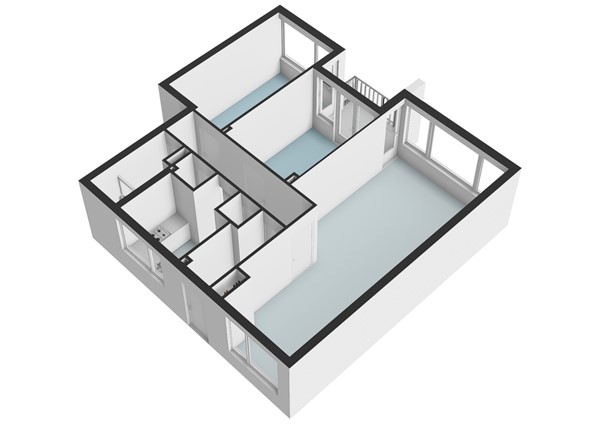 Antony Moddermanstraat 118, 1063 LV Amsterdam - Antony Moddermanstraat 118 - Amsterdam - Appartement - 3D  _1.jpg