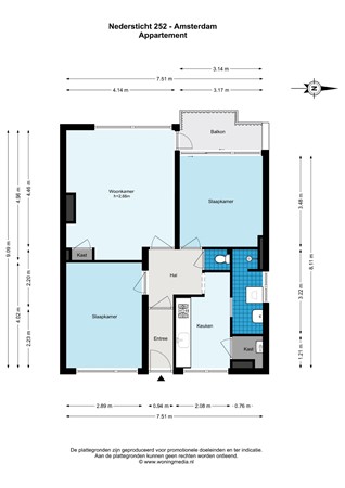 Nedersticht 252, 1083 XG Amsterdam - 
