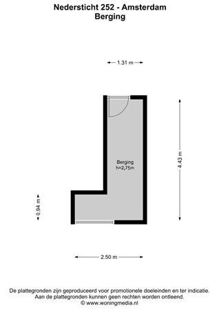 Nedersticht 252, 1083 XG Amsterdam - 