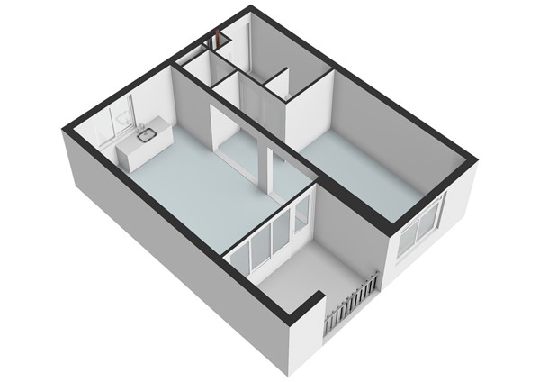 Roggekamp 141, 1112 JB Diemen - Roggekamp 141 - Diemen - 2e_verdieping - 3D  _1.jpg
