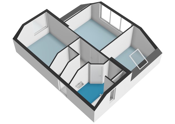 Roggekamp 141, 1112 JB Diemen - Roggekamp 141 - Diemen - 3e_verdieping - 3D  _4.jpg