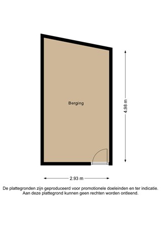 Marinaweg 85, 1361 AG Almere - Berging - 2D.jpg