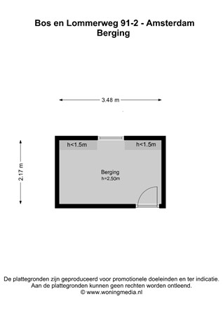 Bos en Lommerweg 91-2, 1055 DP Amsterdam - 
