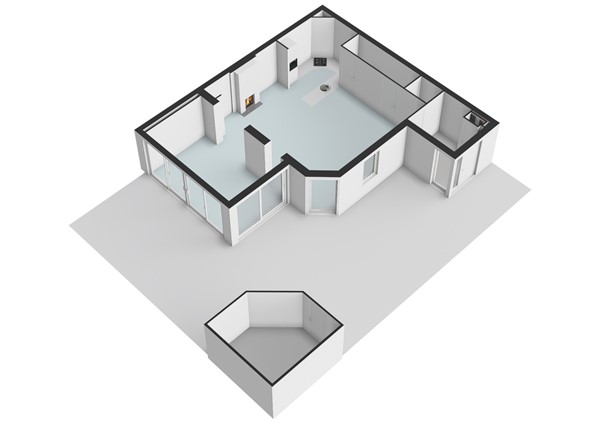 Bunuellaan, 1325 PL Almere - Buñuellaan 42 - Almere - Begane_grond - 3D  _1.jpg