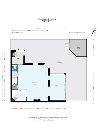Bunuellaan, 1325 PL Almere - Buñuellaan 42 - Almere - Begane_grond - 2D.jpg