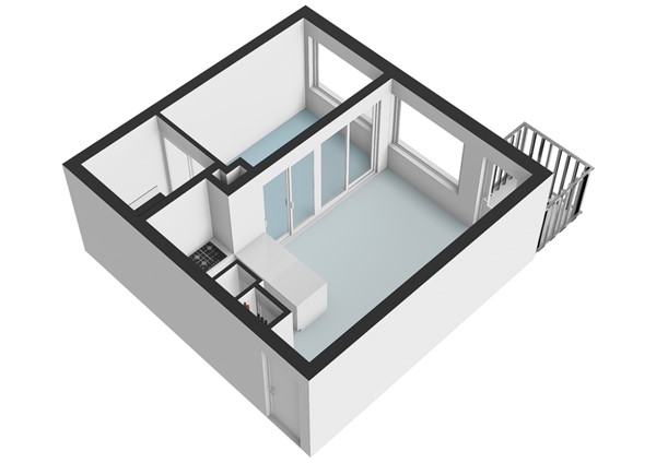 Van Nijenrodeweg 356, 1082 HD Amsterdam - Van Nijenrodeweg 356 - Amsterdam - Appartement - 3D  _1.jpg