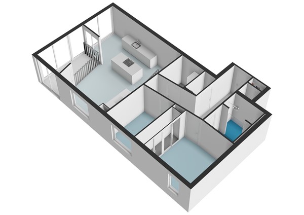 Isla Margaritastraat 87, 1339 MN Almere - Isla Margaritastraat 87 - Almere - Bovenverdieping - 3D  _3.jpg